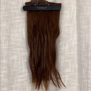 Chocolate brown hair extensions